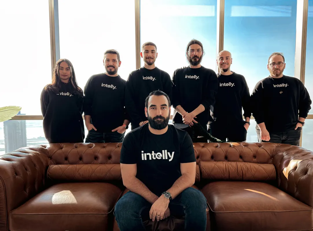 Ismet Tasceken with the Intelly team